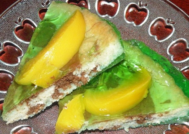 Fotografia przedstawiająca Tarta łaciata z mango