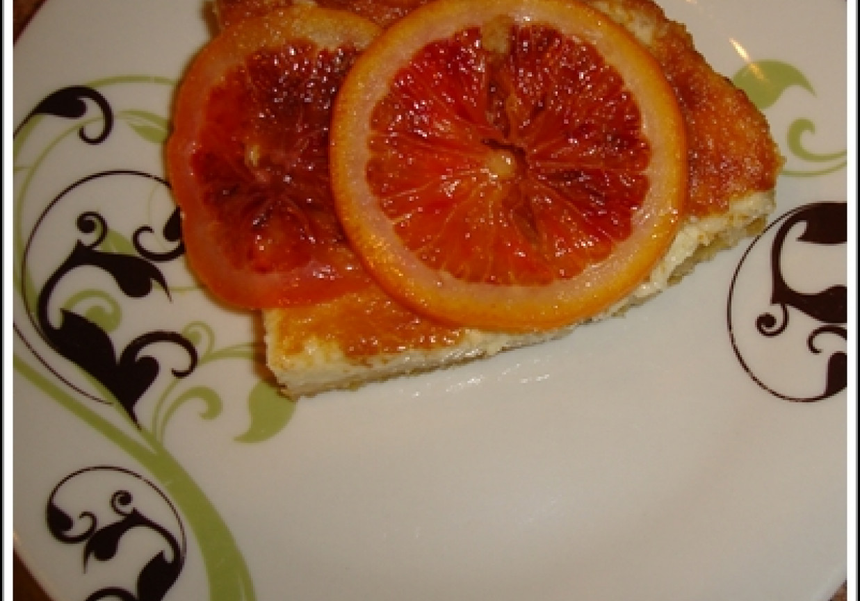Tarta pomarańczowa foto