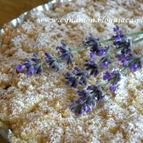 Krok 5 - Tarta rabarbarowa z kruszonką foto