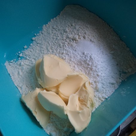 Krok 1 - Tarta rustykalna z jabłkami i orzechami włoskimi :) foto