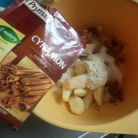 Krok 4 - Tarta rustykalna z jabłkami i orzechami włoskimi :) foto