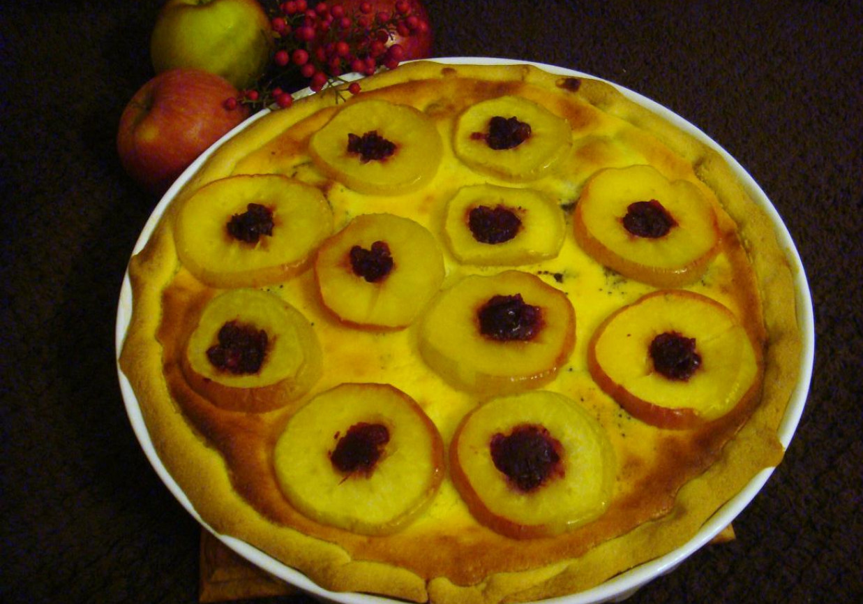 Tarta serowo-makowa foto