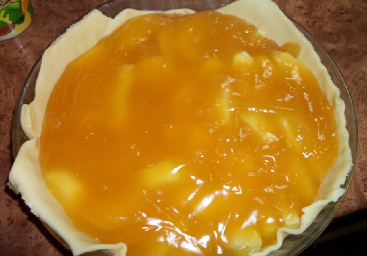 Tarta z jabłkami foto