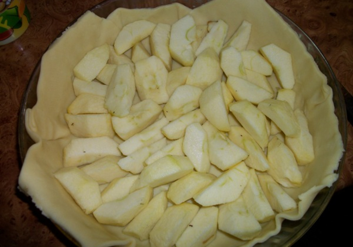Tarta z jabłkami foto