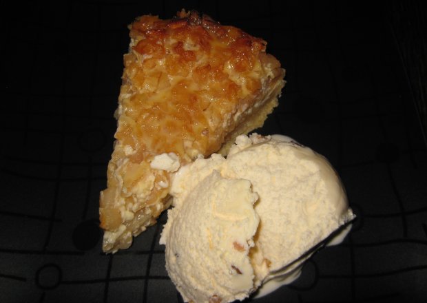 Fotografia przedstawiająca tarta z jabłkowa