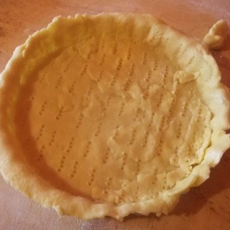 Krok 3 - Tarta z konfiturą z rabarbaru i bezą foto
