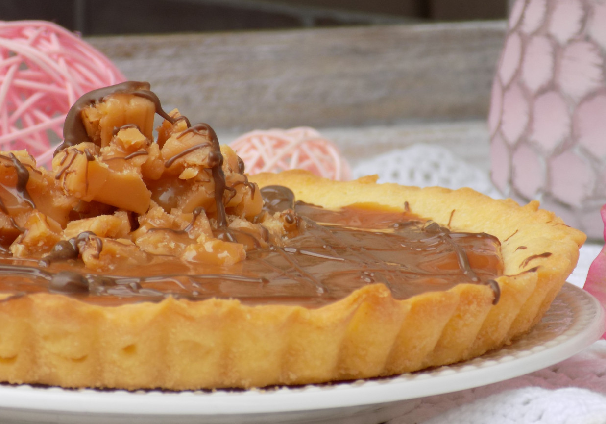 Tarta z krówkami foto