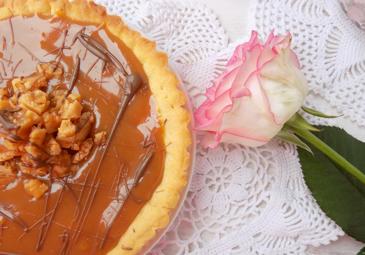 Tarta z krówkami foto