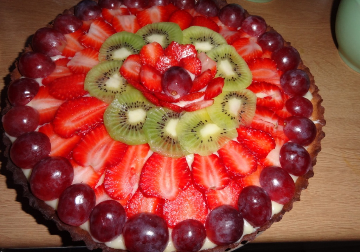 Tarta z owocami foto