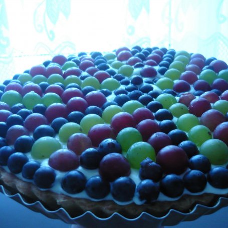 Krok 4 - Tarta z winogronami foto