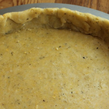 Krok 3 - Tarta ze szpinakiem i jajkiem foto