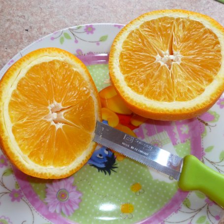 Krok 2 - Tęczowe pomarańczo foto