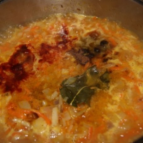 Krok 4 - Tilapia w sosie warzywnym na ciepło foto