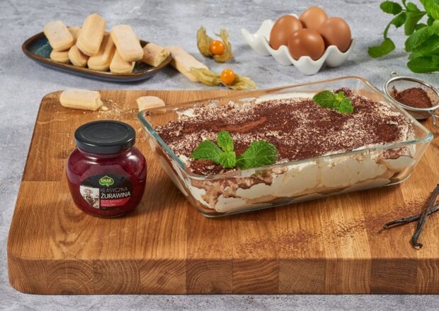 Fotografia przedstawiająca Tiramisu z żurawiną, odc. 39