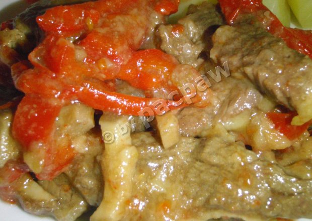 Fotografia przedstawiająca Tokań z pieczarkami brązowymi