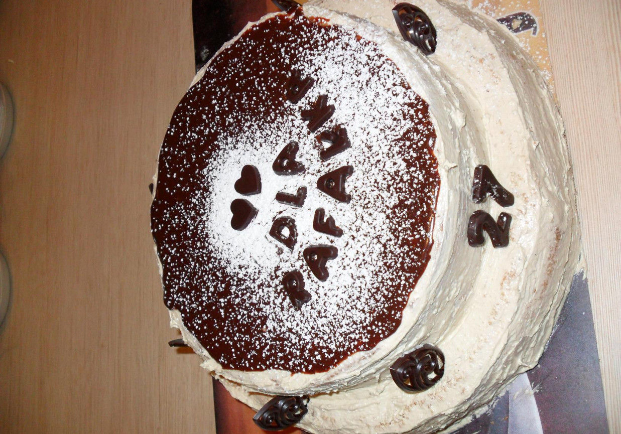 Torcik chałwowy foto