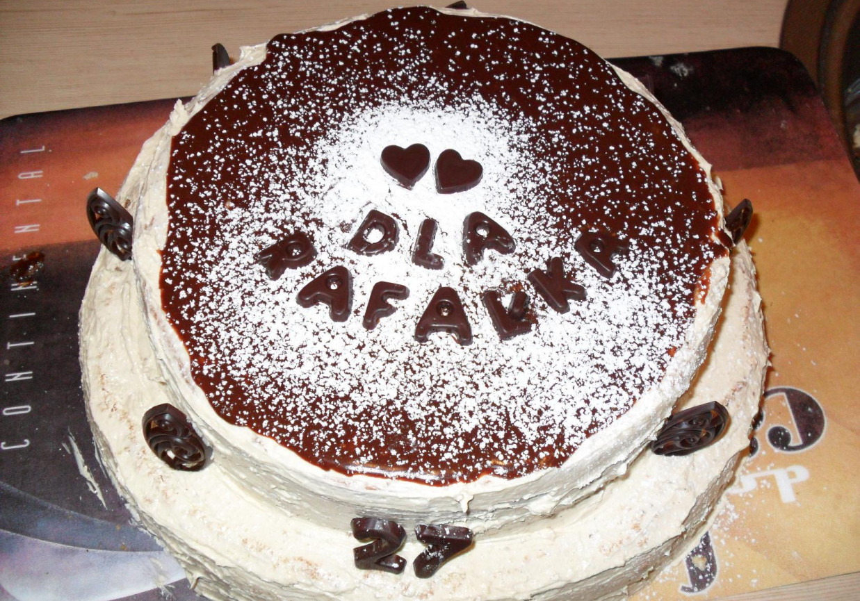 Torcik chałwowy foto