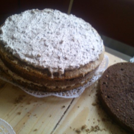 Krok 6 - Tort ala Ambasador oczywiście od hamrocyka foto