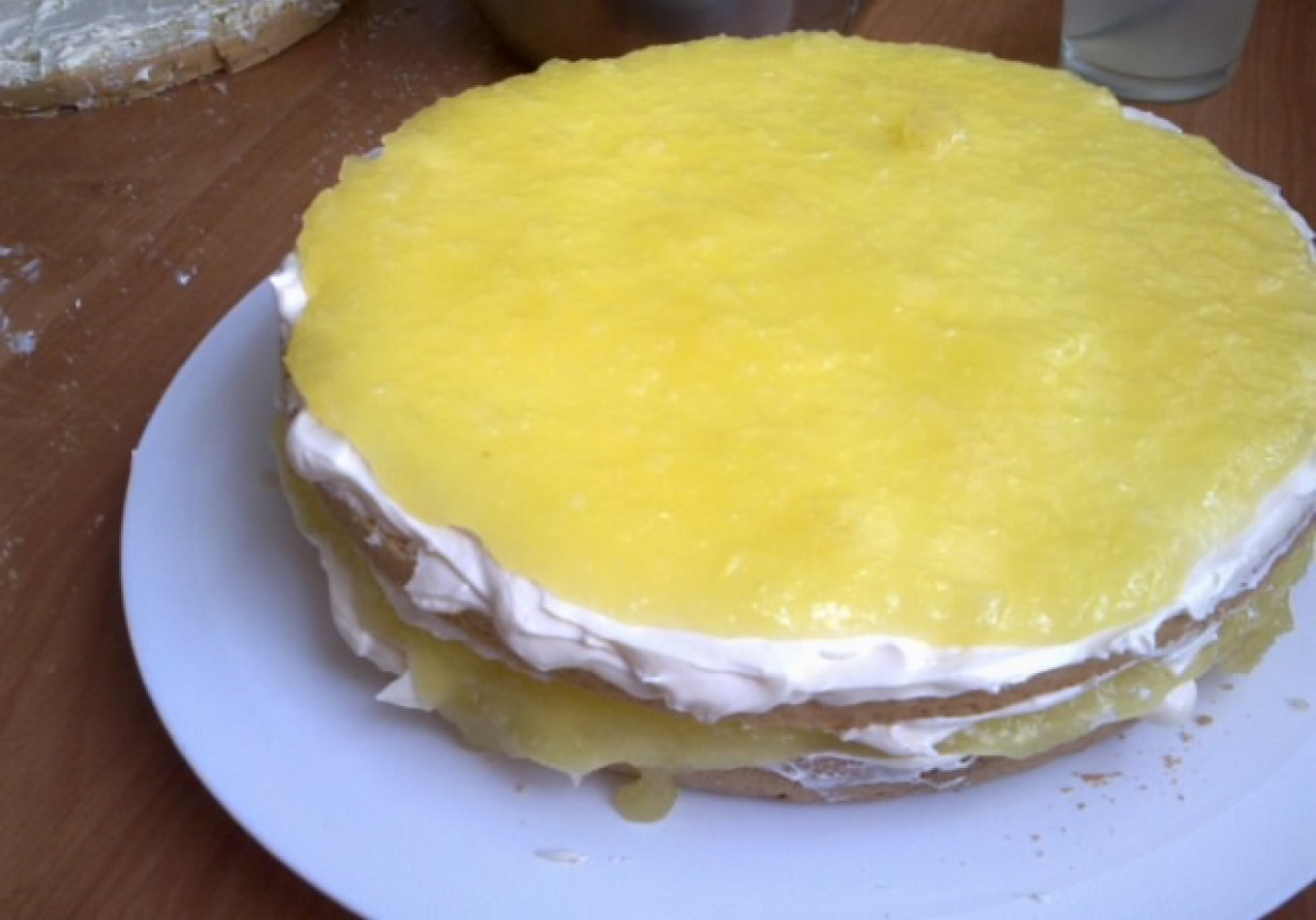 Tort ananasowy foto