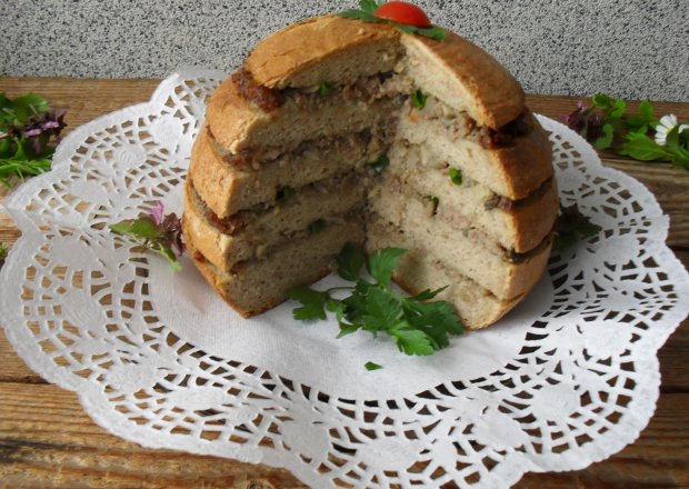 Fotografia przedstawiająca Tort chlebowy
