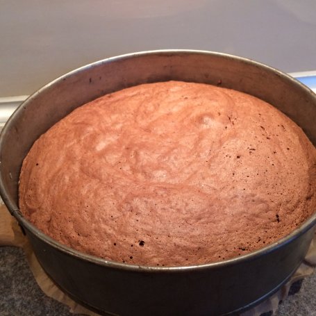 Krok 2 - Tort czekoladowo-kawowo-makowy z bezą foto