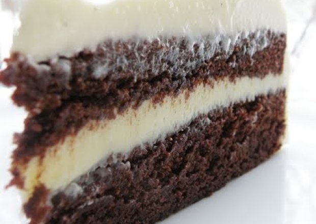 Fotografia przedstawiająca Tort czekoladowy, suflet