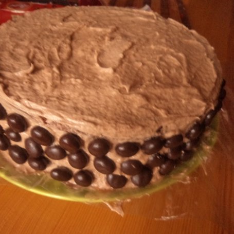 Krok 5 - Tort czekoladowy z kremem russel i amaretto foto