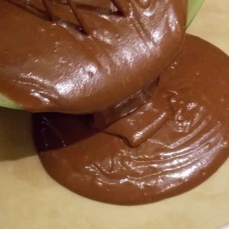 Krok 1 - Tort czekoladowy z sernikiem dyniowym foto