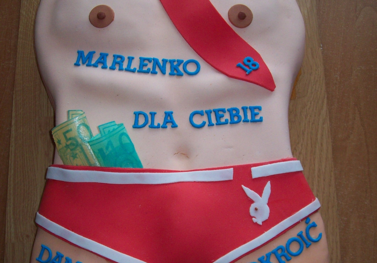 tort dla dorosłej:) foto