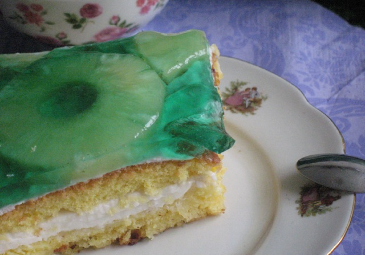 Tort dla dorosłych wersja Pina colada foto
