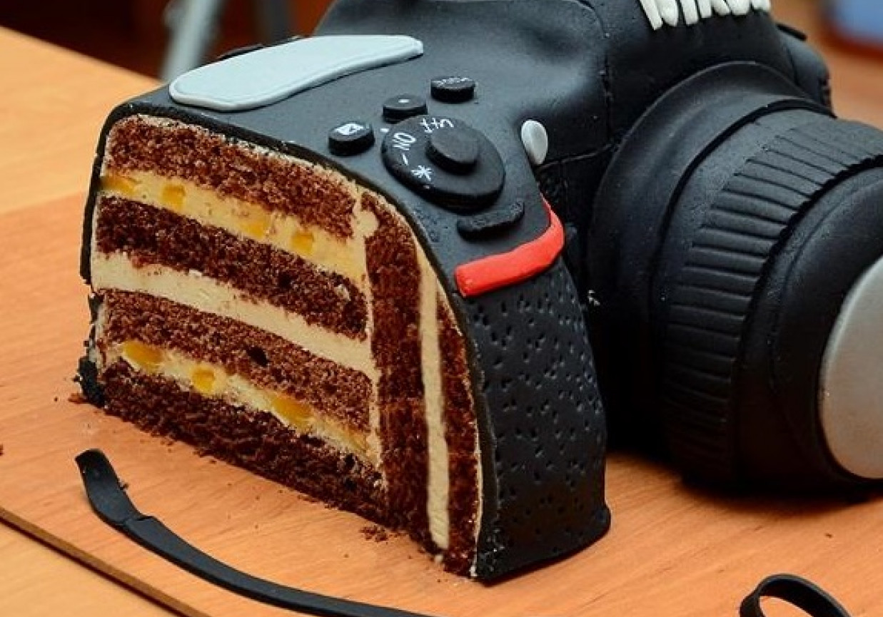 Tort dla fotografa foto