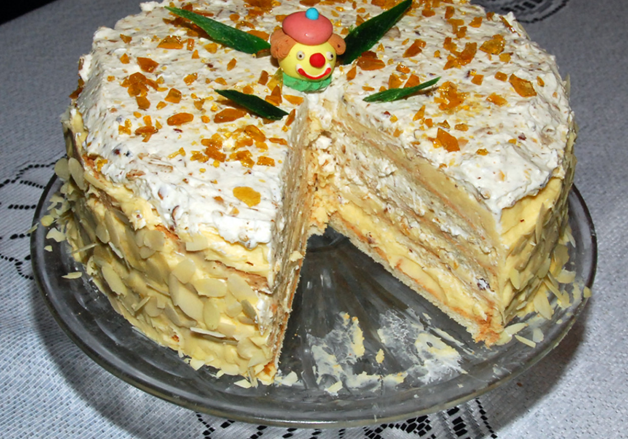 Tort egipski migdałowy foto