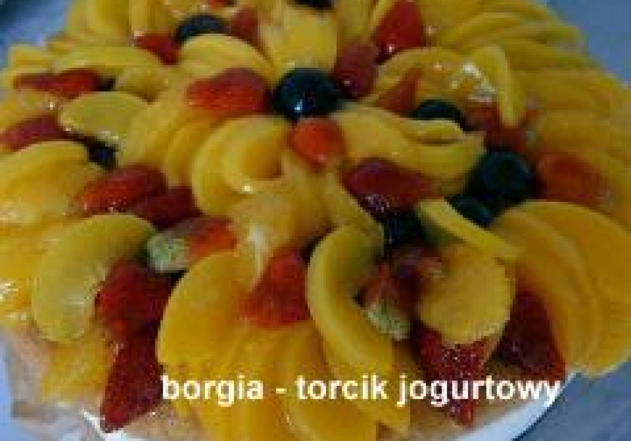 Tort jogurtowy foto