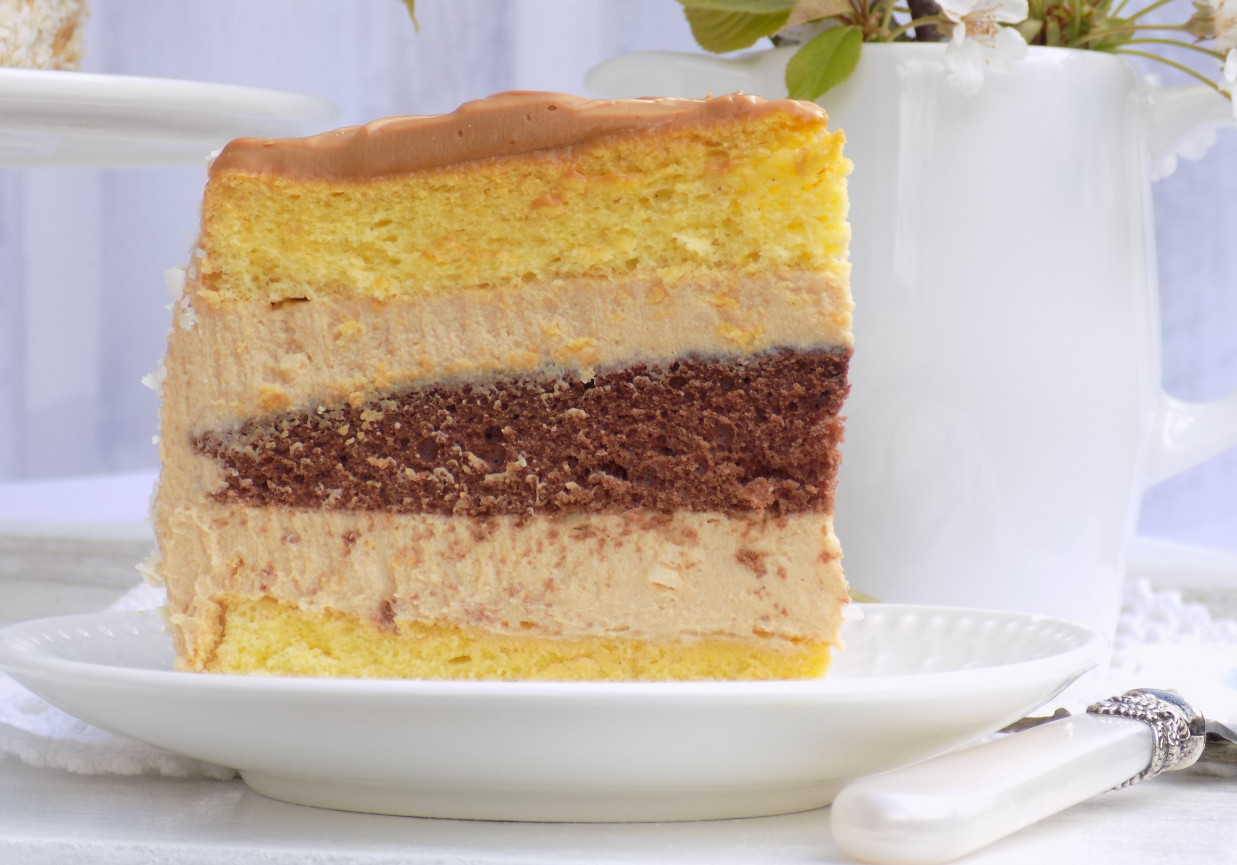 Tort kajmakowy foto