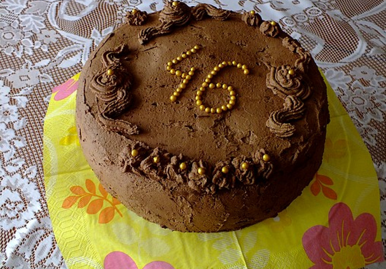 Tort kakaowo - czekoladowy foto