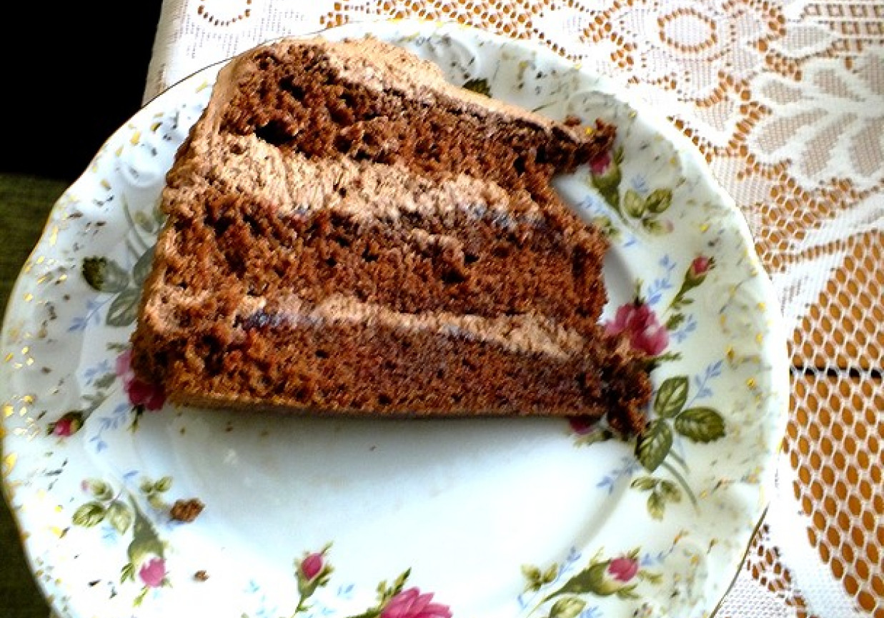 Tort kakaowo - czekoladowy foto
