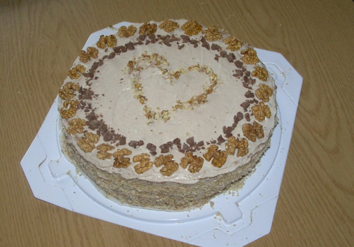 Tort kakaowo-orzechowy foto