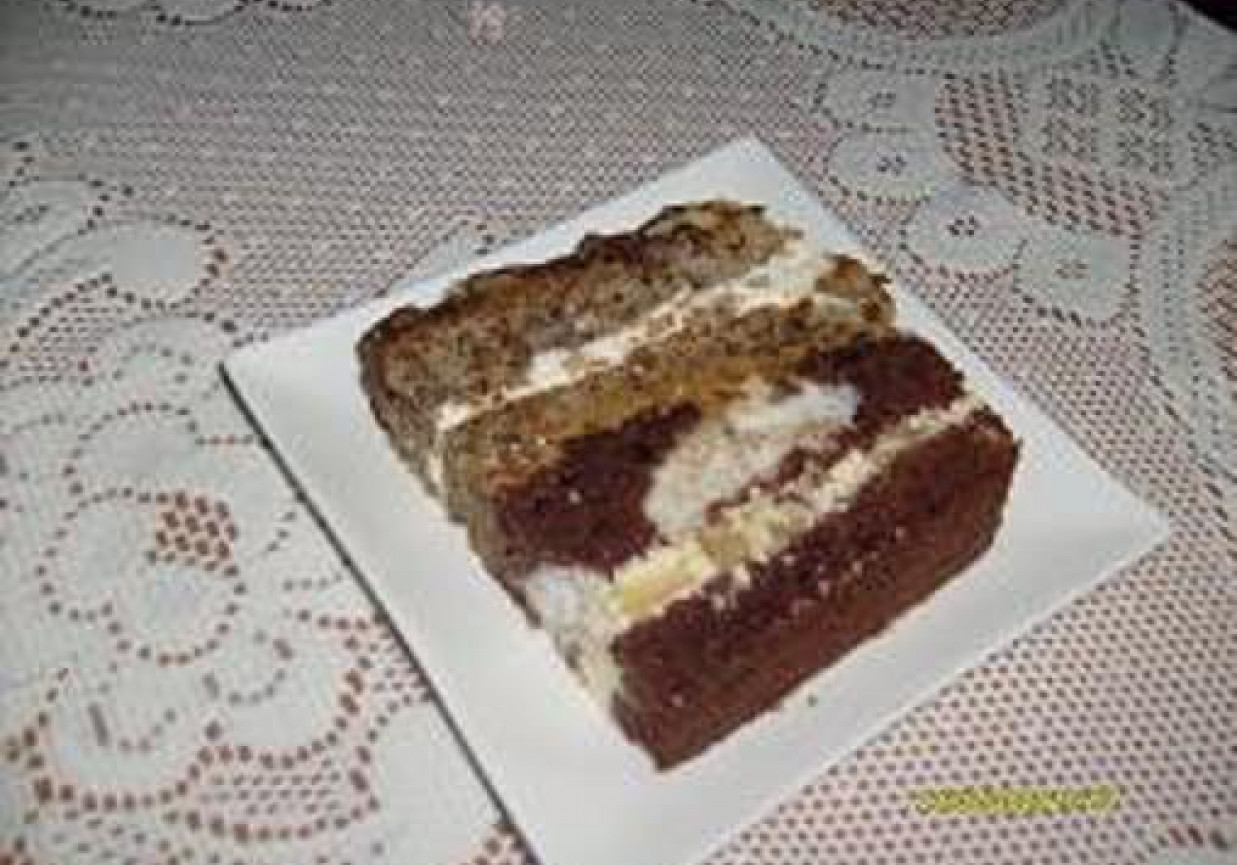 Tort kokosowo-czekoladowy foto