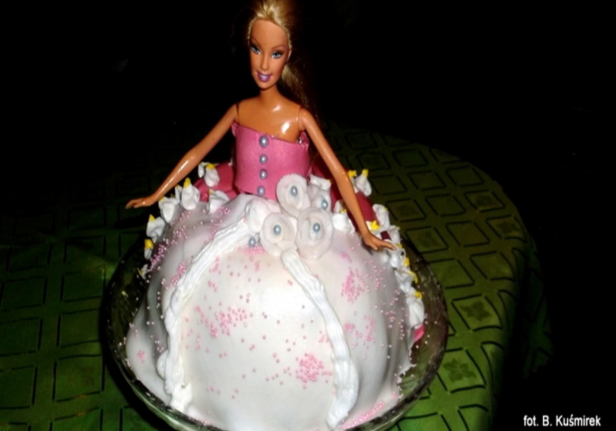 Tort Księżniczka, tort Lalka Barbie foto