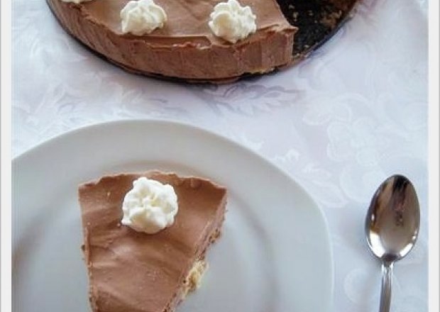 Fotografia przedstawiająca Tort lodowy "Beza & Nutella"