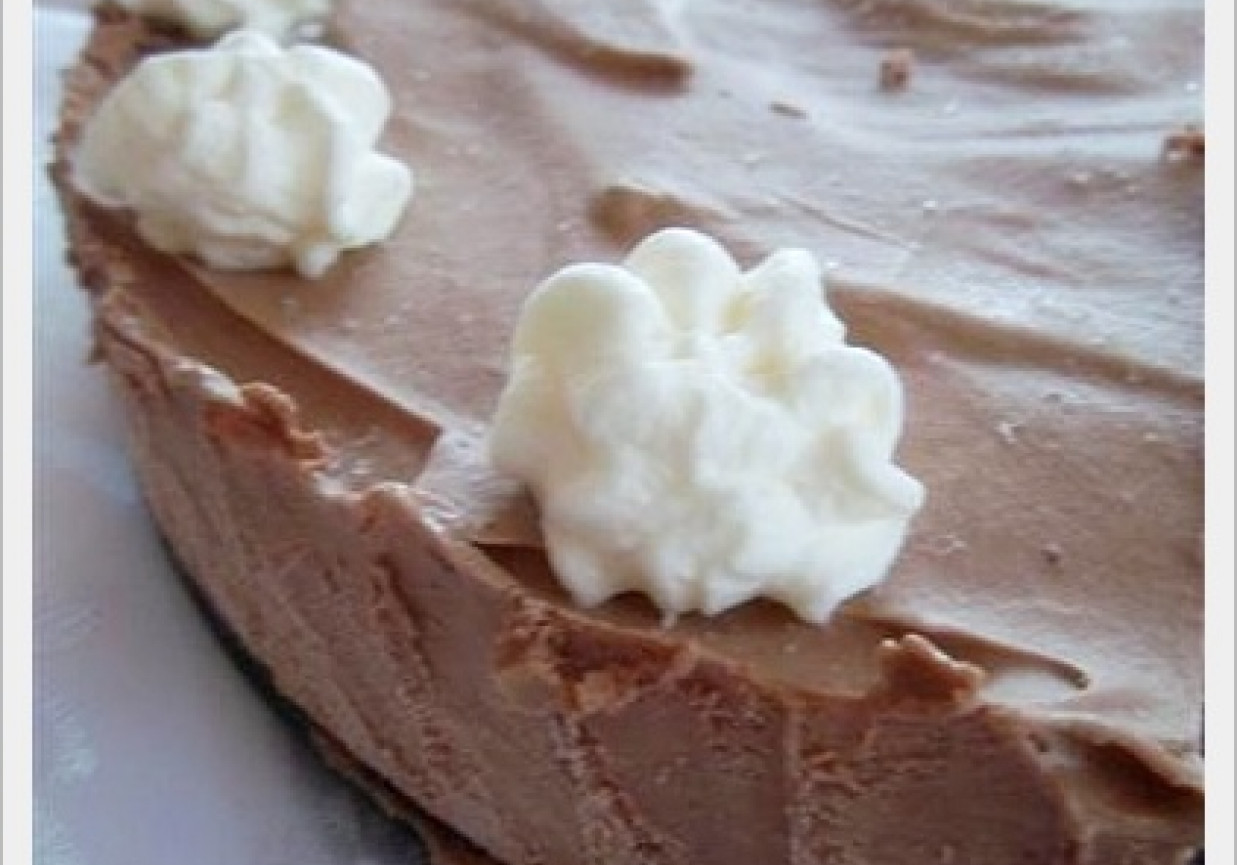 Tort lodowy "Beza & Nutella" foto