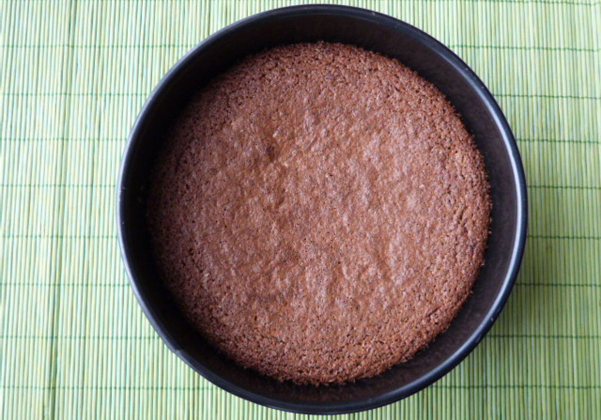 Tort makowy bez kremu foto