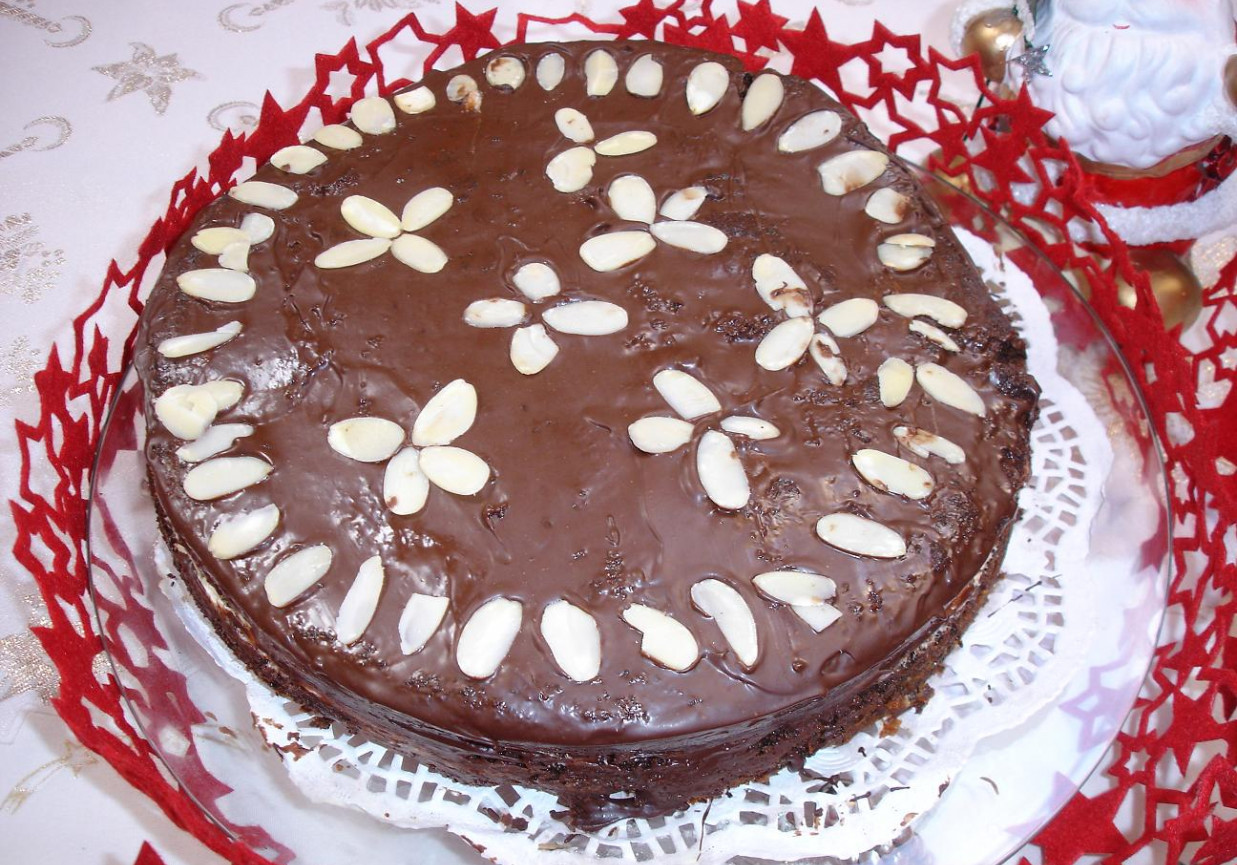 Tort Makowy z kremem foto