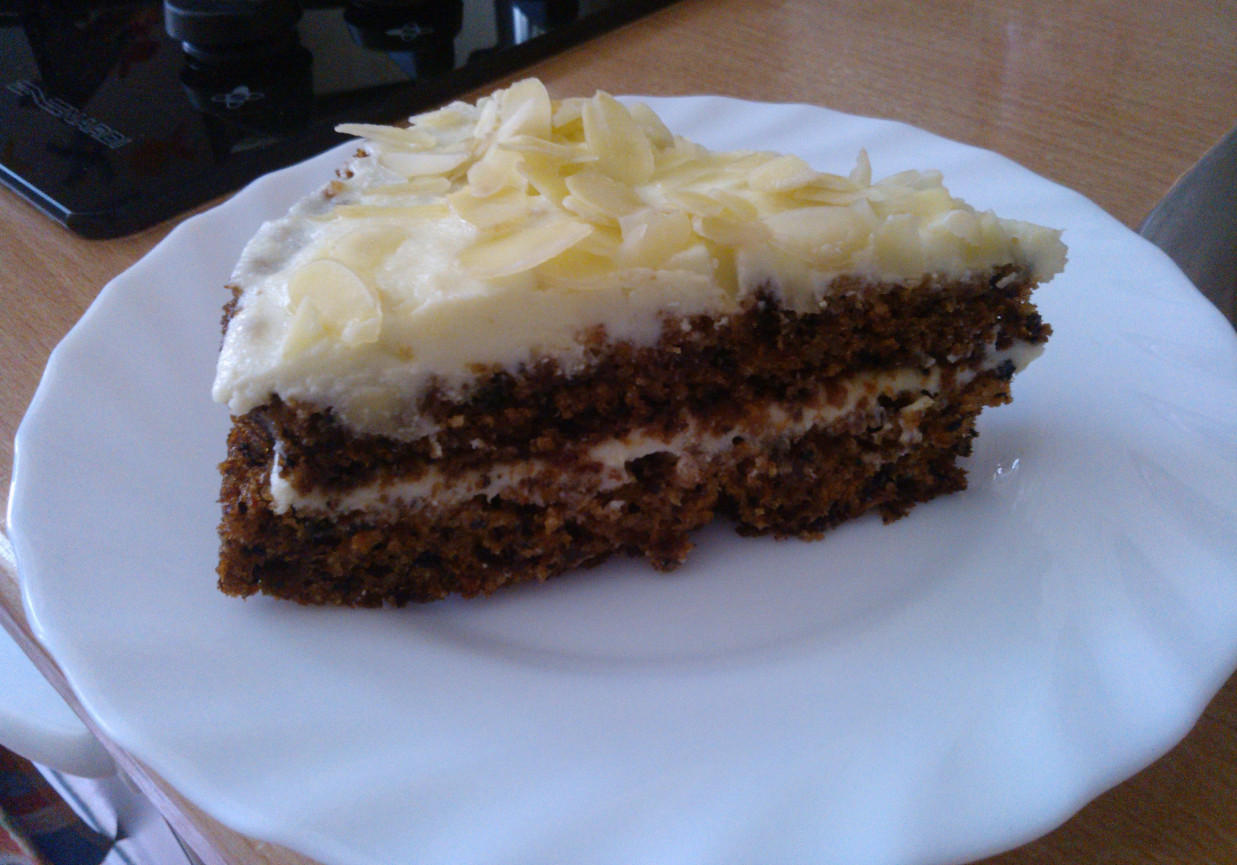 Tort marchewkowy. foto