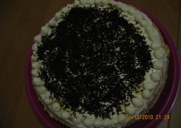 Fotografia przedstawiająca tort mokka