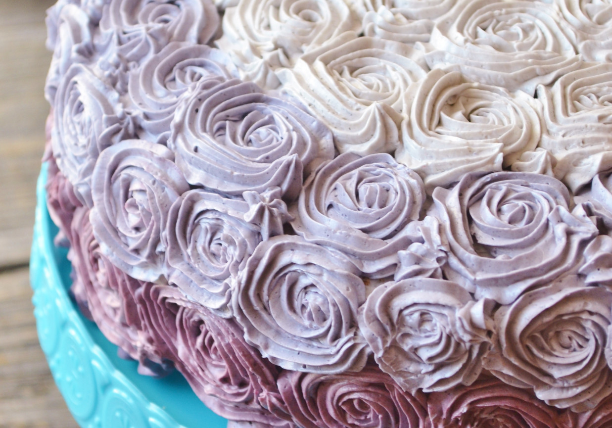 Tort Ombre Rose Cake foto