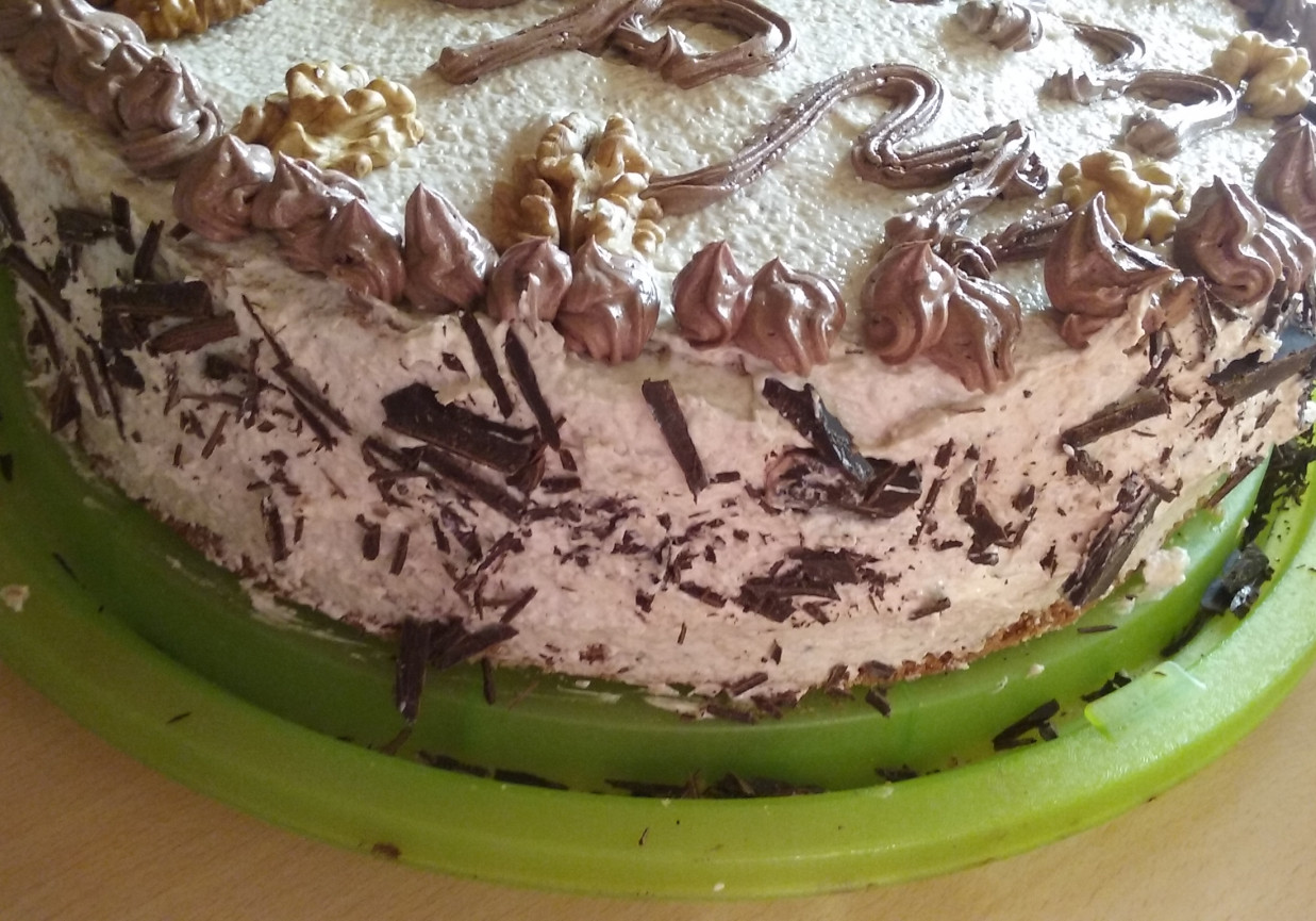 Tort orzechowo-kakaowy na 50-tkę foto