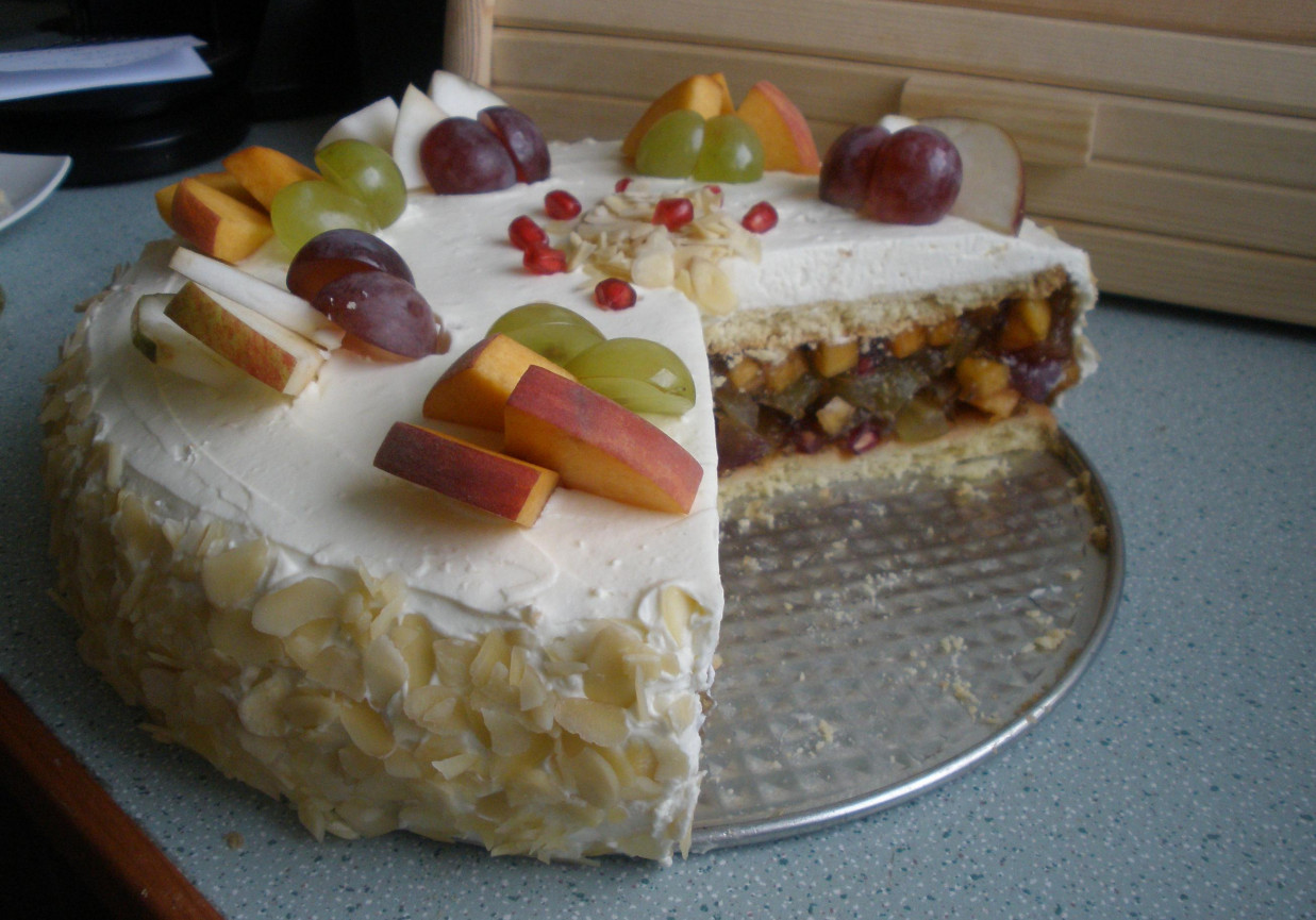Tort owocowy foto
