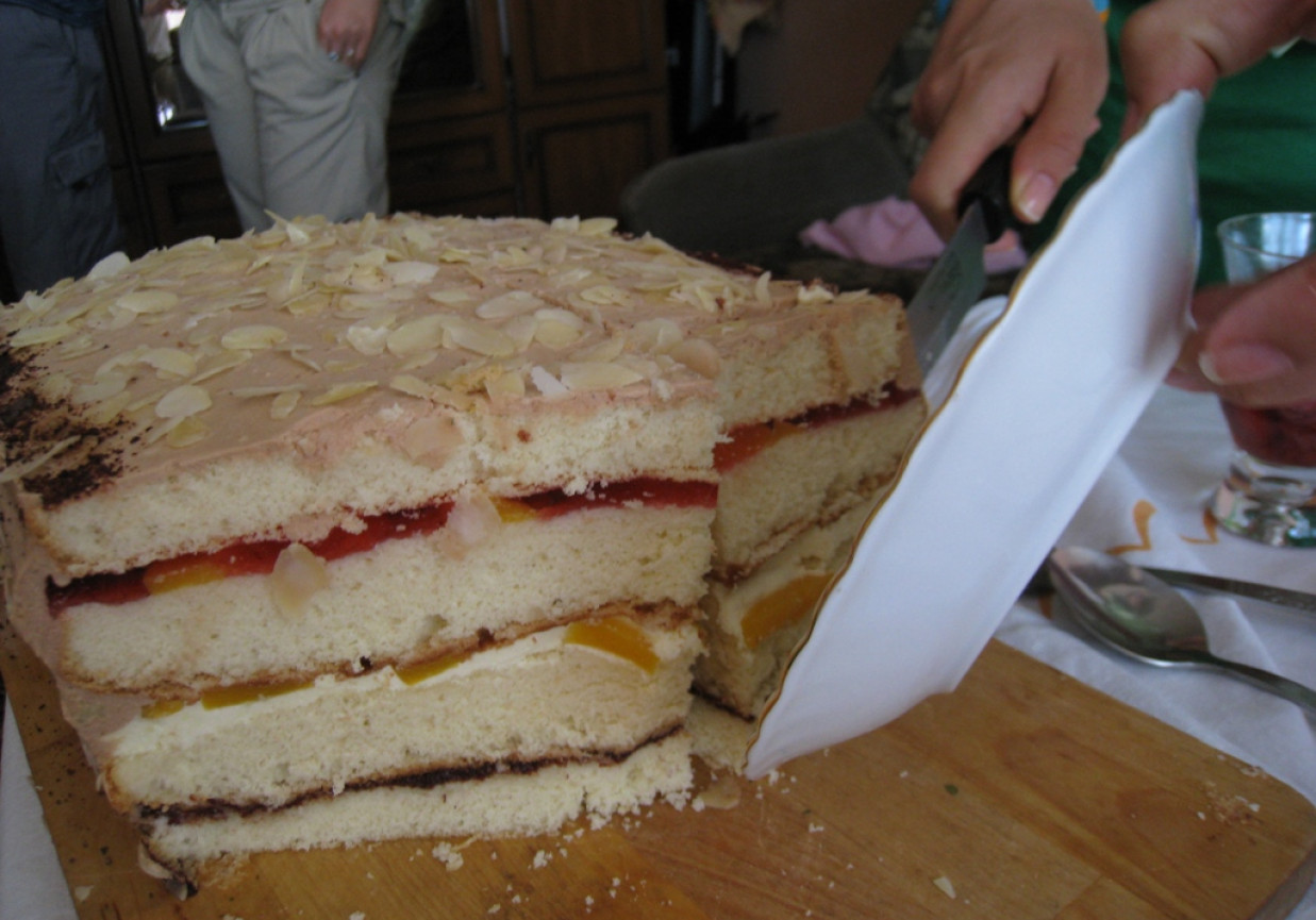 Tort owocowy foto