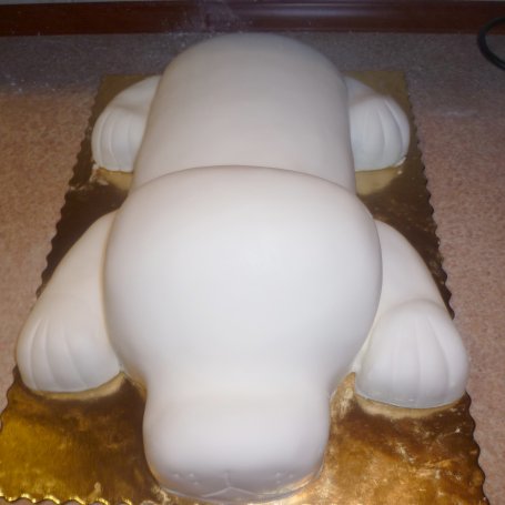 Krok 7 - Tort piesek foto